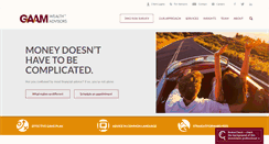 Desktop Screenshot of gaamwealth.com